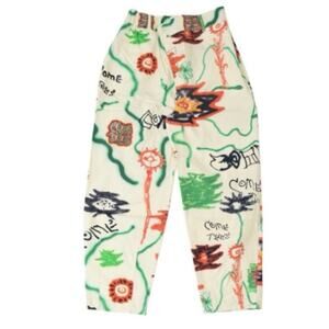 Converse Come Tees Unisex Floral Triangle Chino Pants